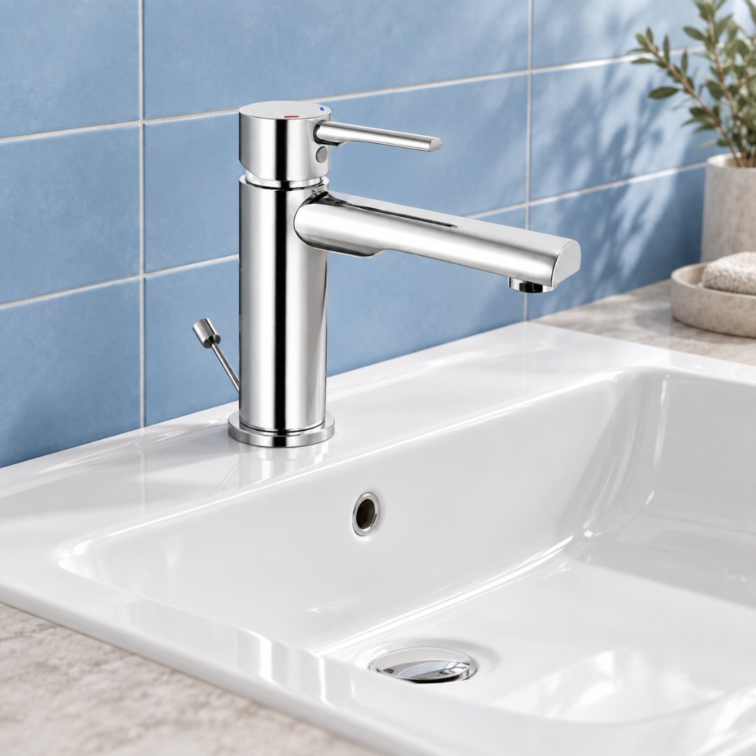 Jaquar JQ - FLP-CHR-5051BPM, single lever basin mixer